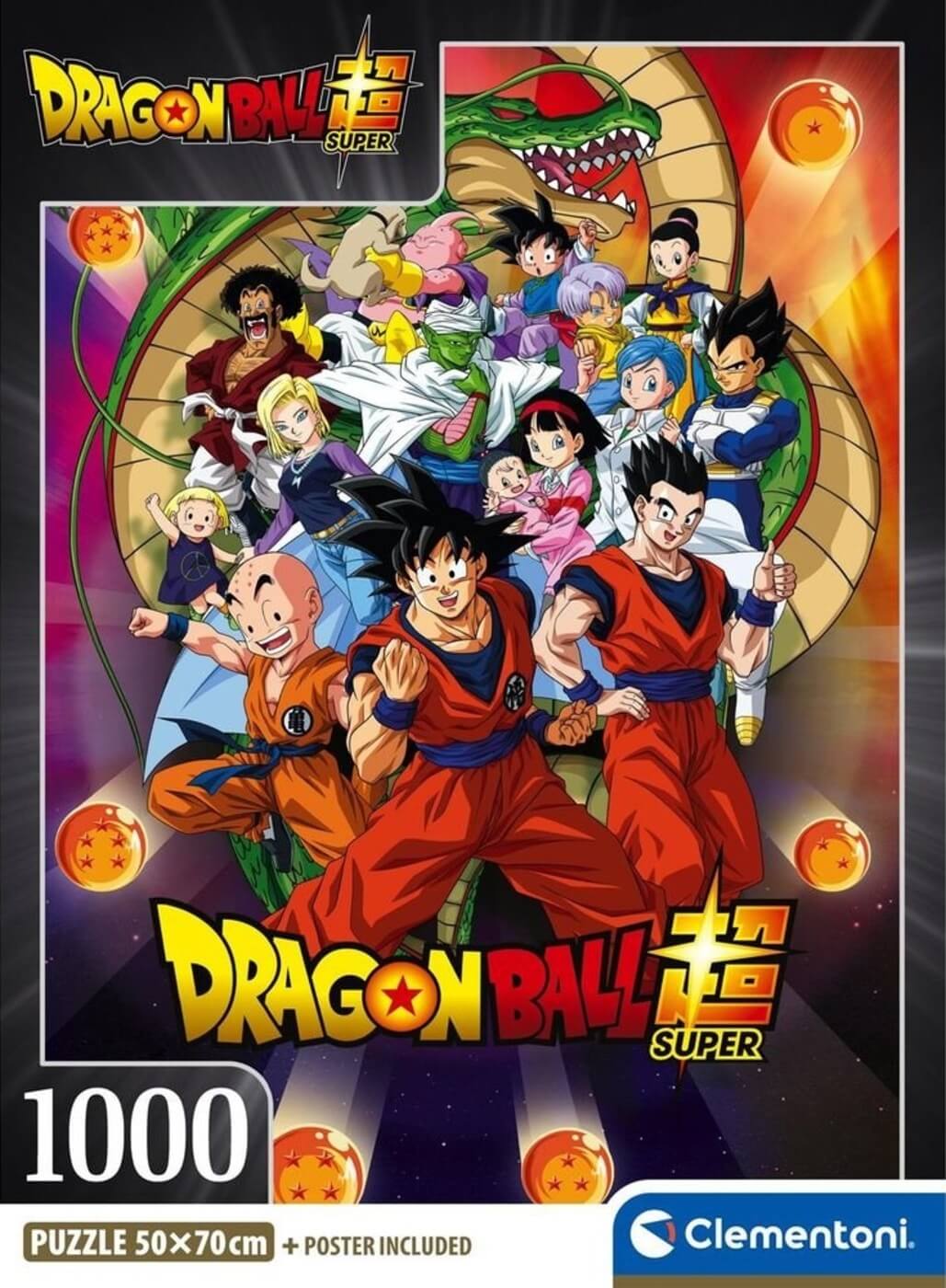 1000 Dragon Ball Z Los Guerreros Z y el Torneo de la Fuerza ( Clementoni 39919 ) imagen a