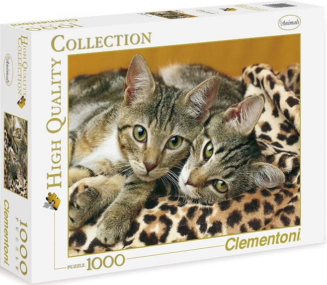 Puzzles Clementoni 1000 Los ojos del gato HIGH QUALITY Clementoni 39237 Juguetes Juguetodo