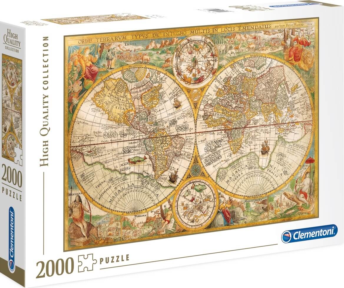 2000 Mapa Antiguo