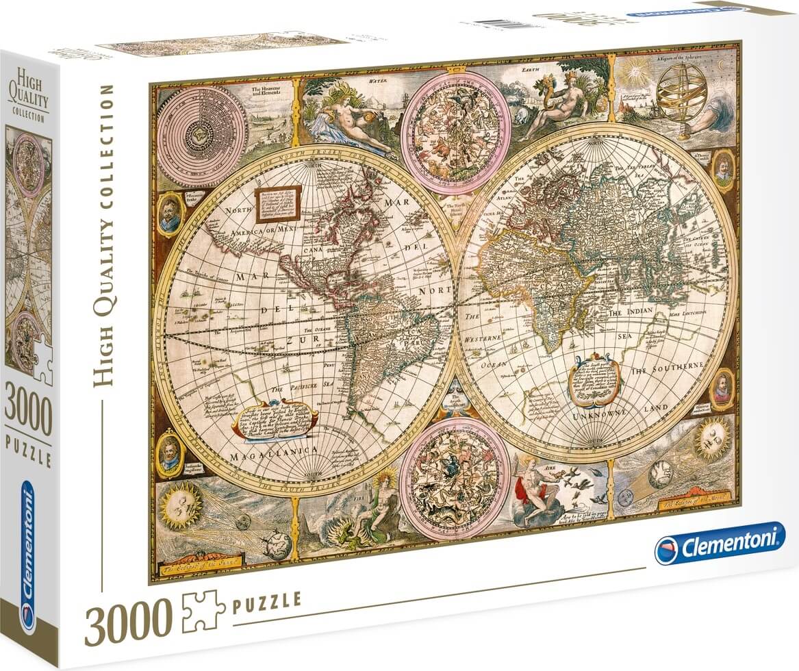 3000 Mapa Antiguo