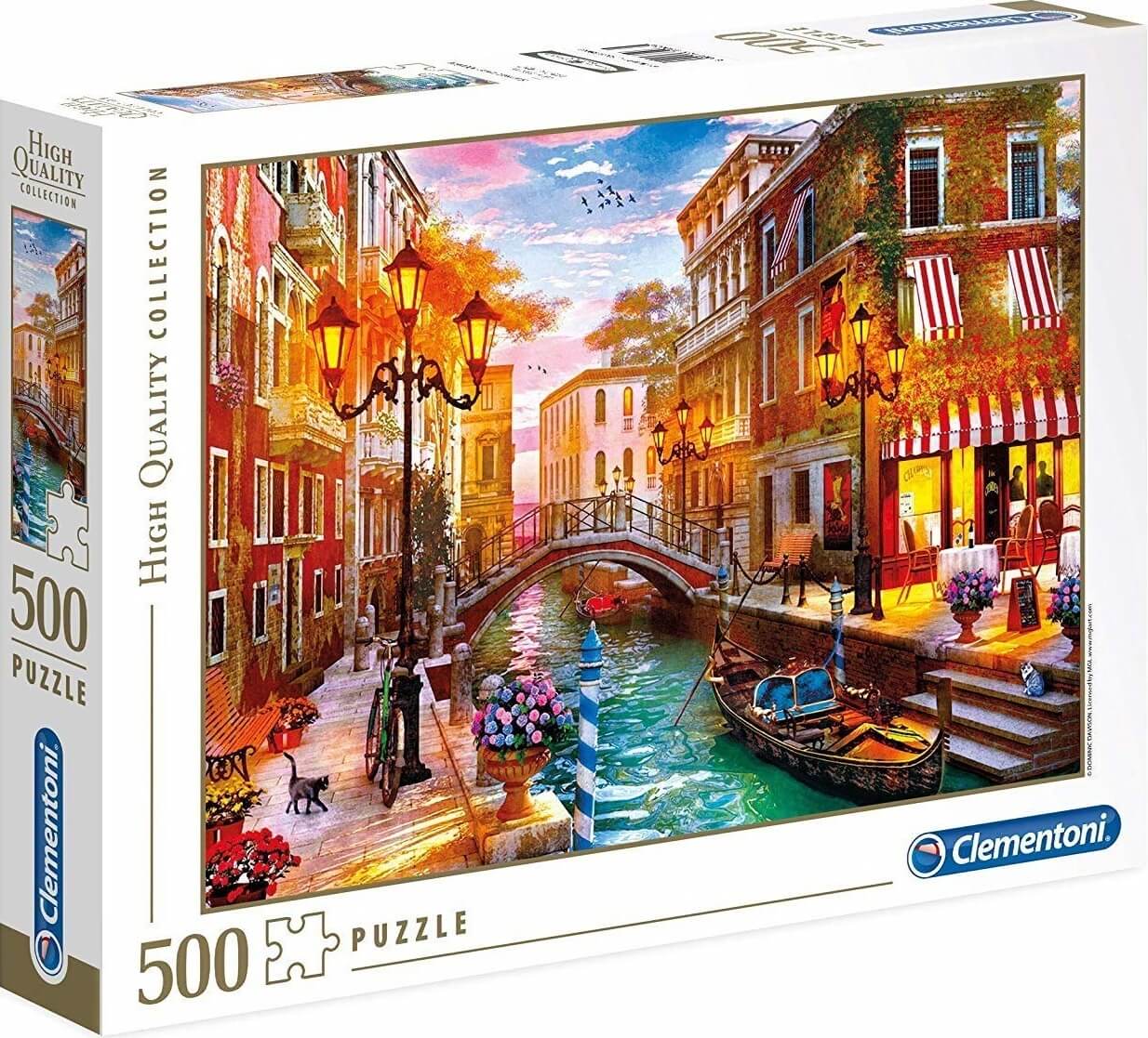 500 Puesta de sol sobre Venecia