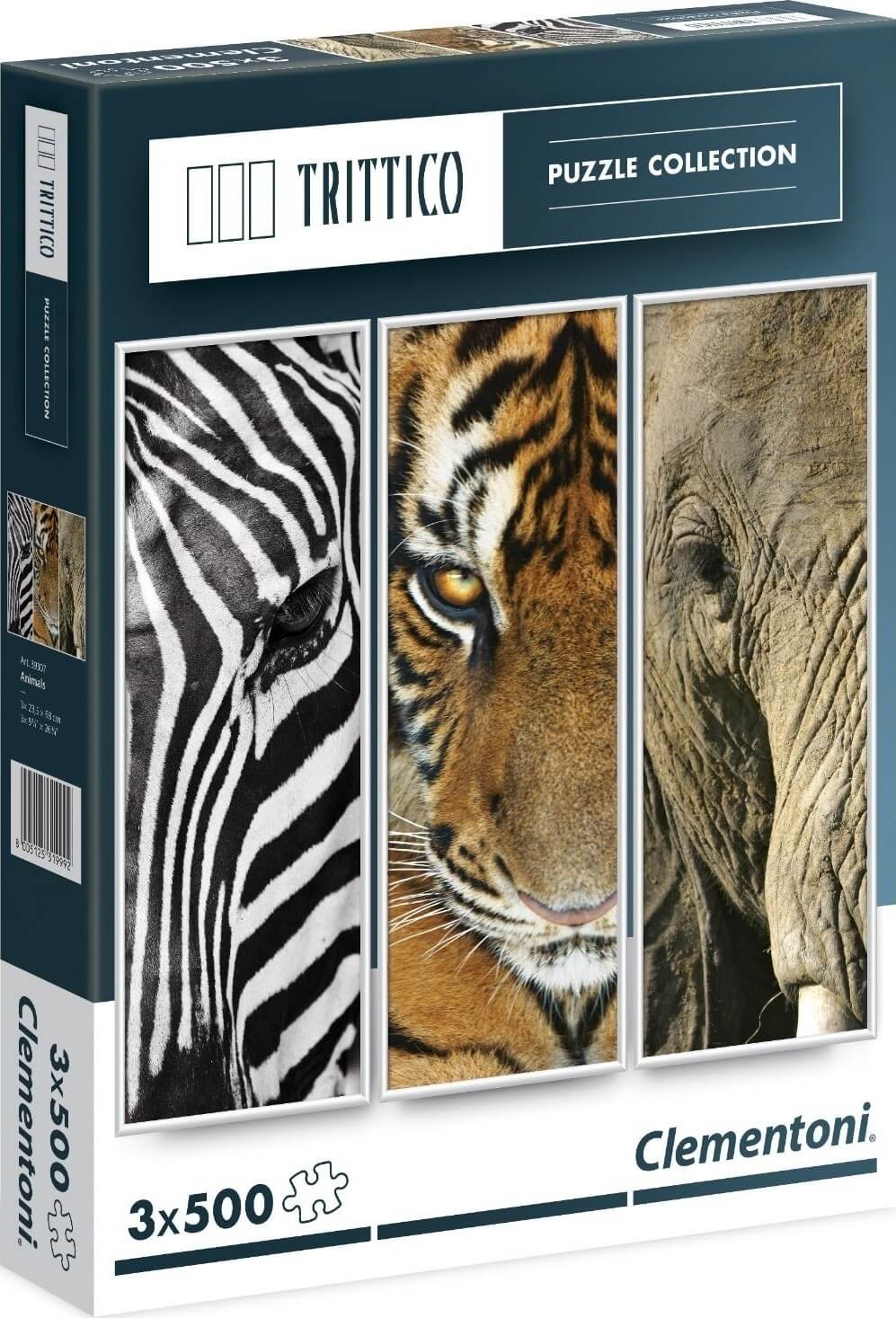 3 x 500 TRÍPTICO Animales