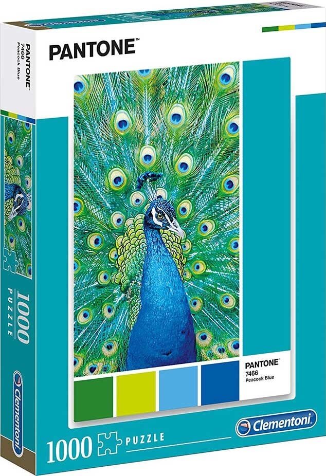 1000 Pantone Pavo real turquesa ( Clementoni 39495 ) imagen b