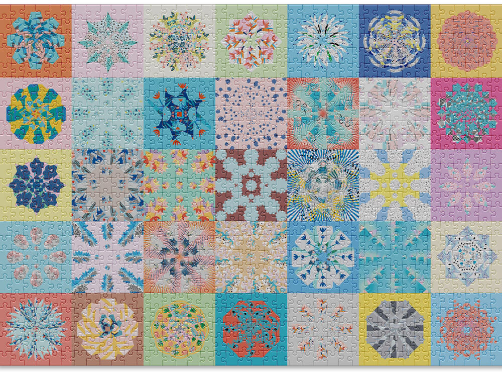 1000 Patchwork ( Cloudberries 3014 ) imagen a