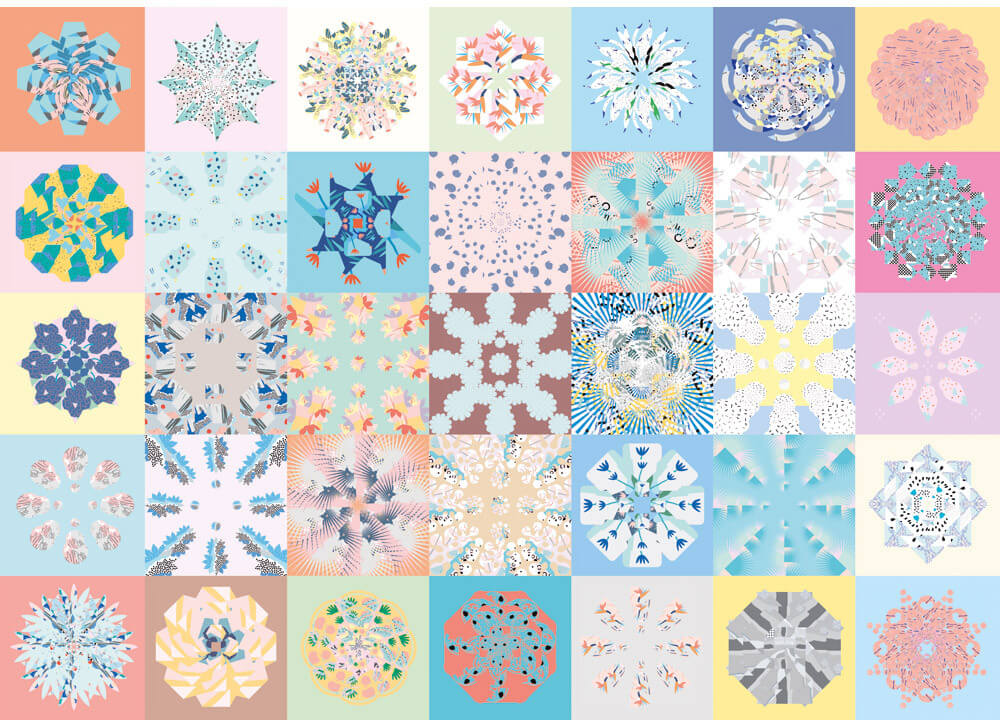 1000 Patchwork ( Cloudberries 3014 ) imagen b