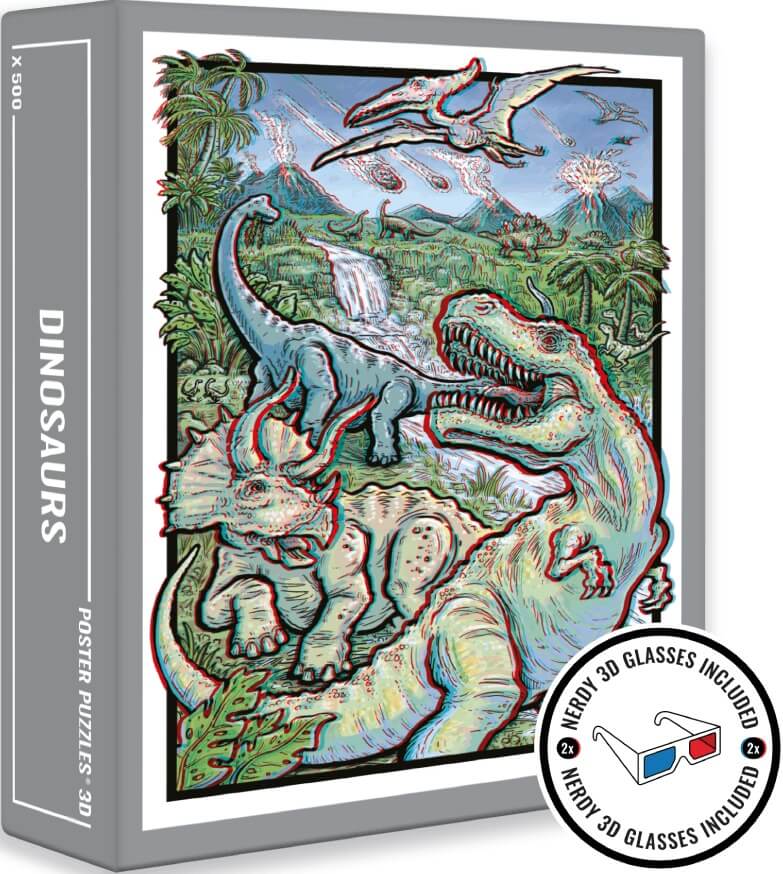 500 Dinosaurs 3D ( Cloudberries 3011 ) imagen a