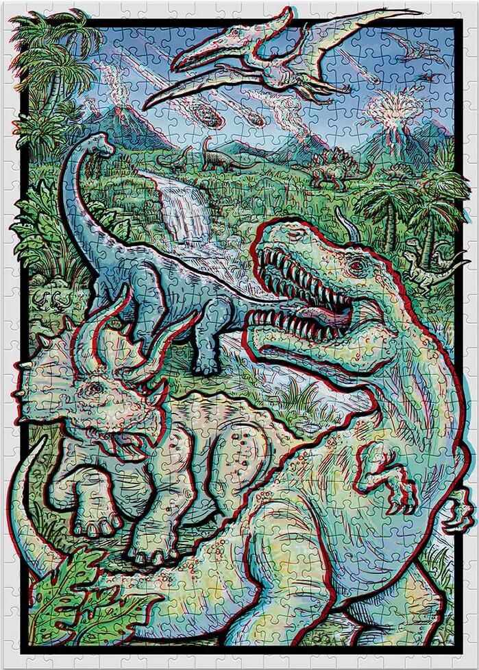 500 Dinosaurs 3D ( Cloudberries 3011 ) imagen b