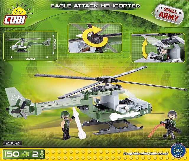 Eagle Attack Helicopter ( Cobi 2362 ) imagen a