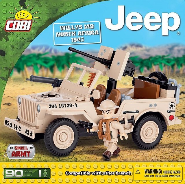 Jeep Willys MB North Africa 1943 ( Cobi 24093 ) imagen b