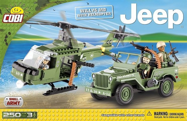 Jeep Willys MB with Helicopter ( Cobi 24254 ) imagen b
