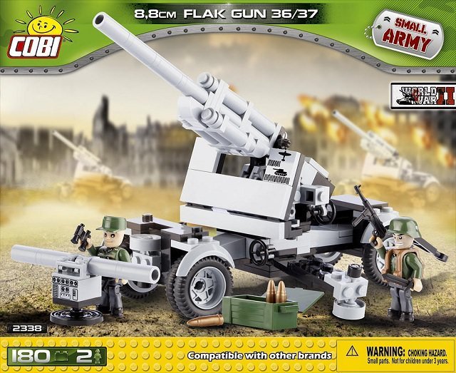 8,8cm Flak Gun 36-37 ( Cobi 2338 ) imagen b