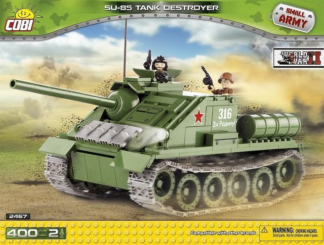 SU-85 Tank Destroyer ( Cobi 2467 ) imagen b