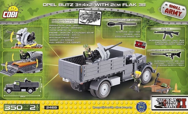 Opel Blitz 3T(4x2) with 2cm Flak 38 ( Cobi 2468 ) imagen a