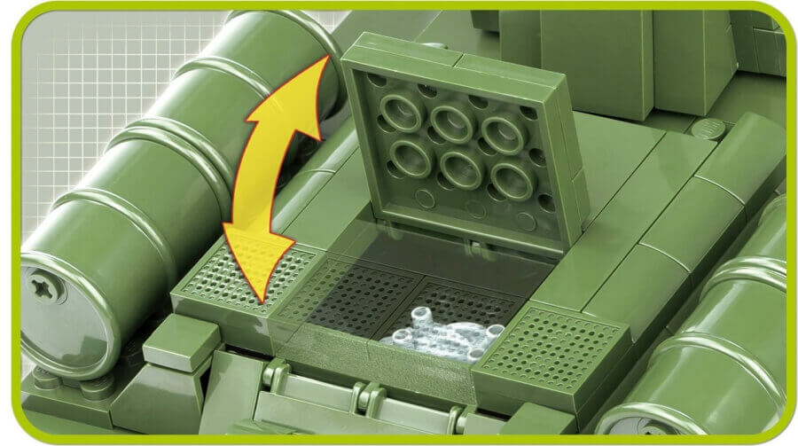 T34-76 M 1941 ( Cobi 2470 ) imagen g