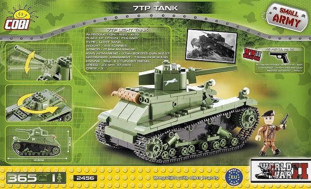 7TP Tank ( Cobi 2456 ) imagen a