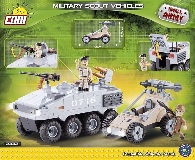 Military Scout Vehicles ( Cobi 2332 ) imagen b