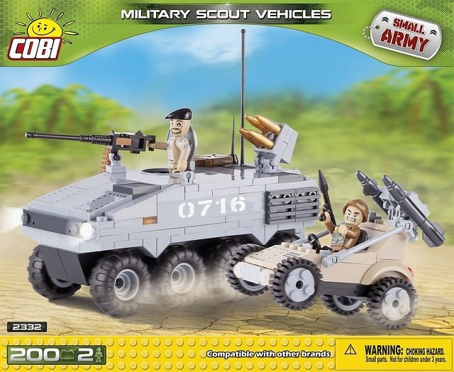 Military Scout Vehicles ( Cobi 2332 ) imagen c