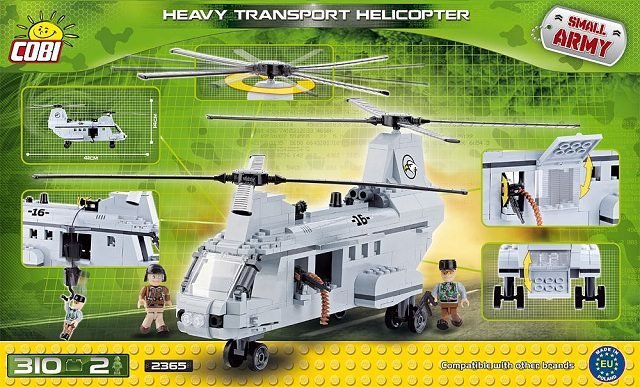 Heavy Transport Helicopter ( Cobi 2365 ) imagen a