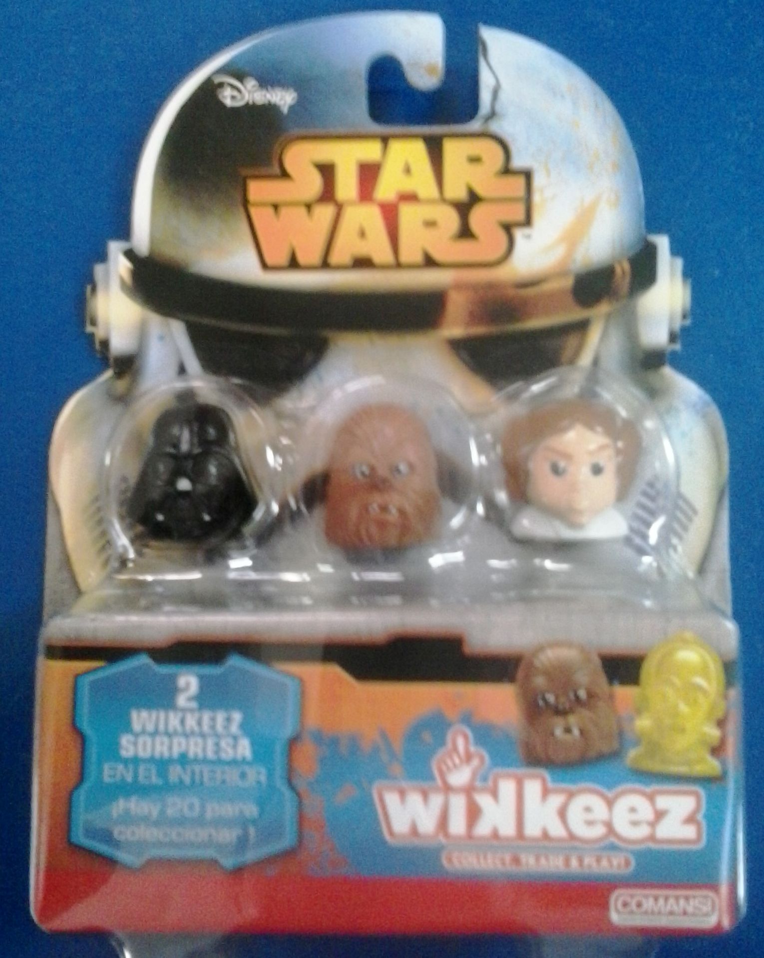  Star Wars Blister de 5 figuras con Darth Vader ( Comansi WK00002B ) imagen a