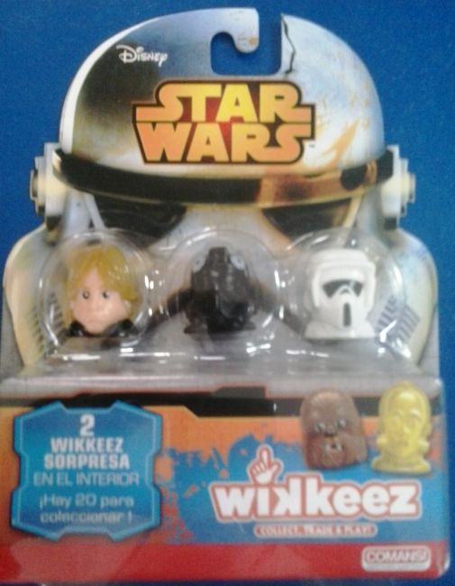 Star Wars Blister de 5 figuras con Luke Skywalker ( Comansi WK00002D ) imagen a