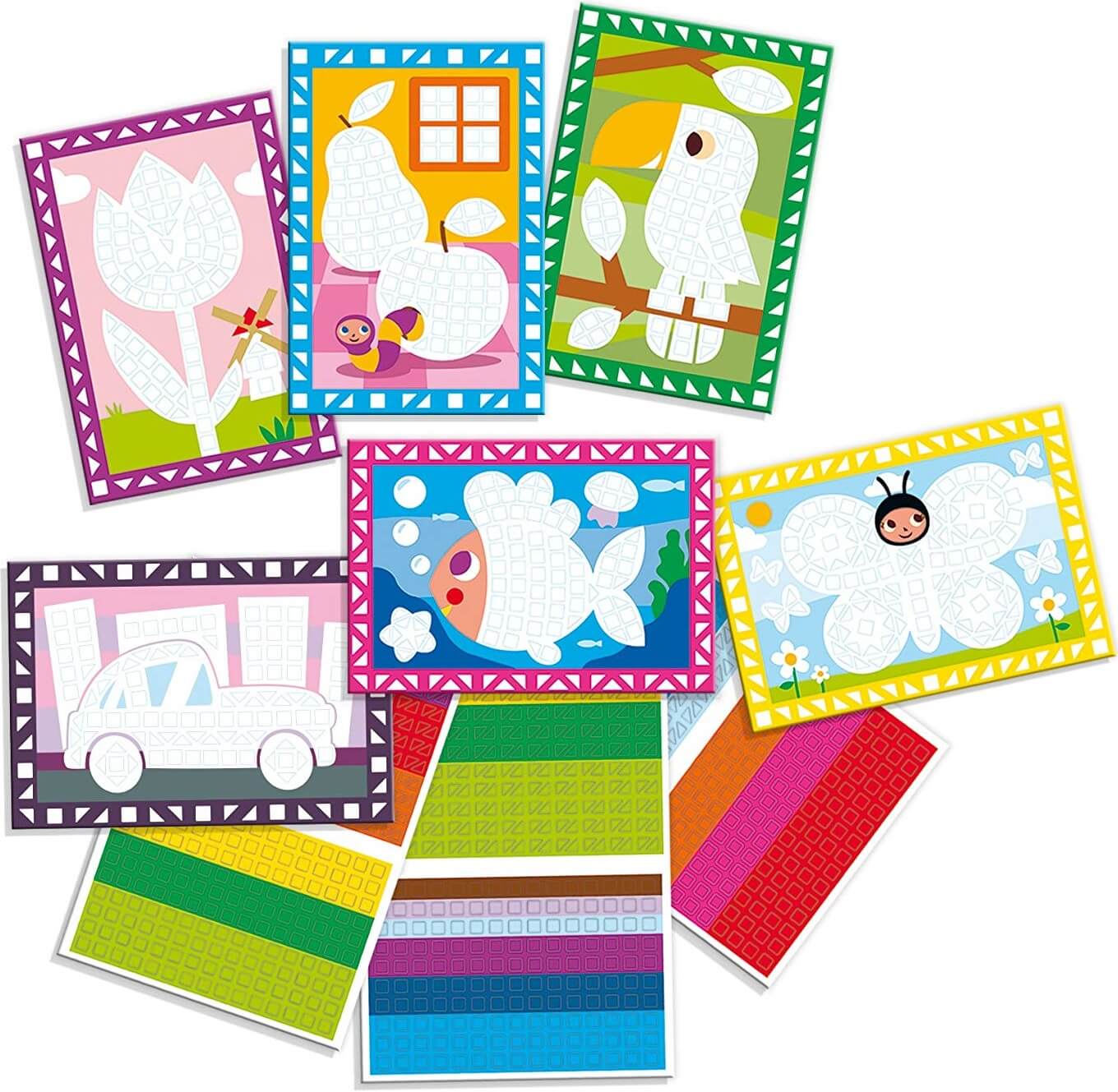 Mosaicos con pegatinas ( Diset 68945 ) imagen a
