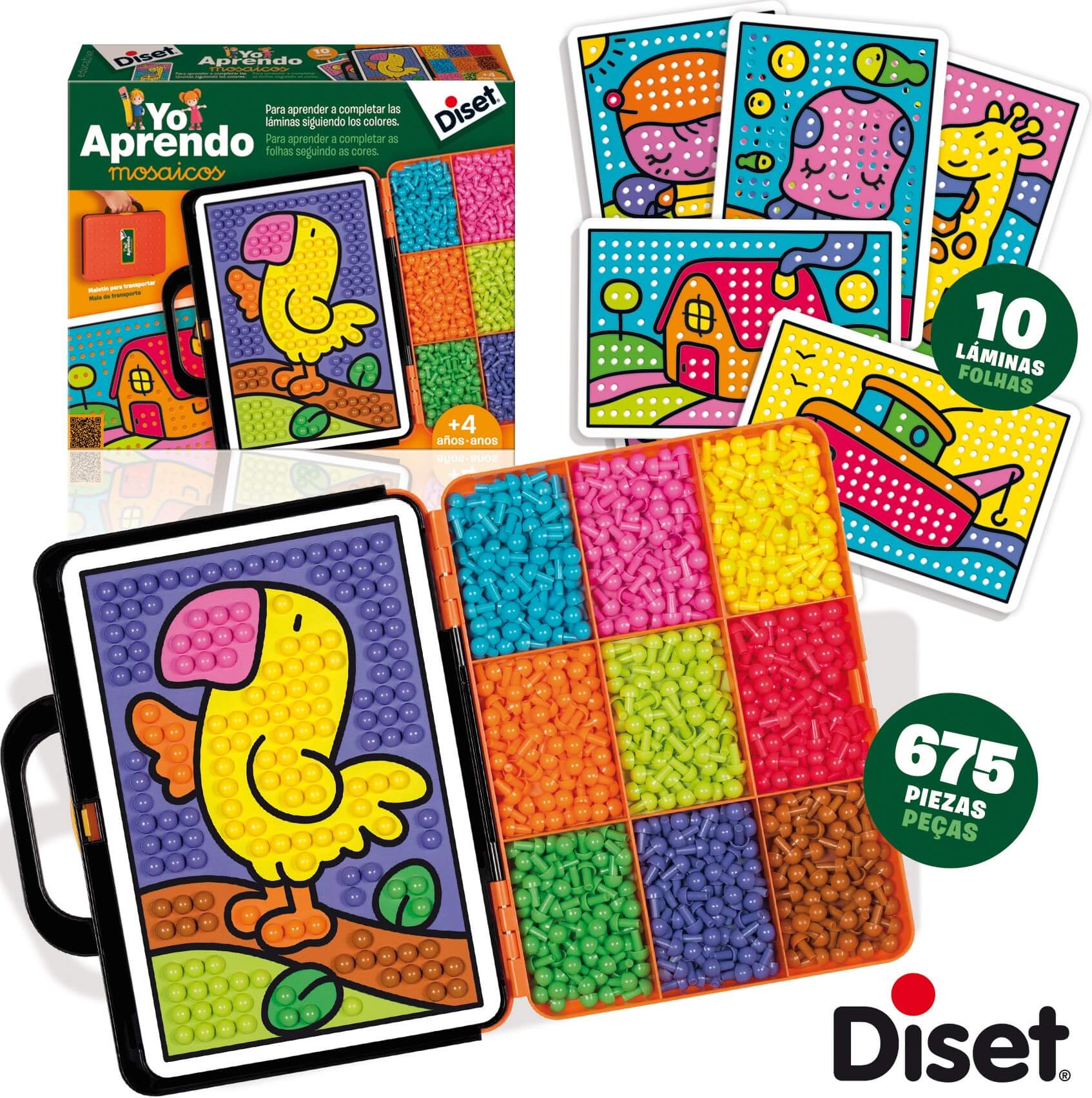 Aprende Mosaicos ( Diset 63758 ) imagen a