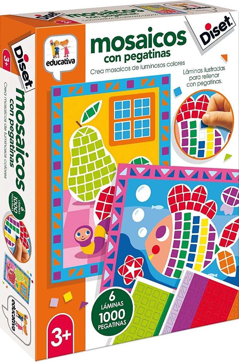 Mosaicos con pegatinas ( Diset 68945 ) imagen b