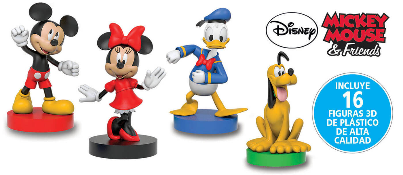 Parchís Figuras 3D Mickey y amigos ( Educa 18343 ) imagen b