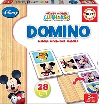Domino Madera Minnie y Mickey
