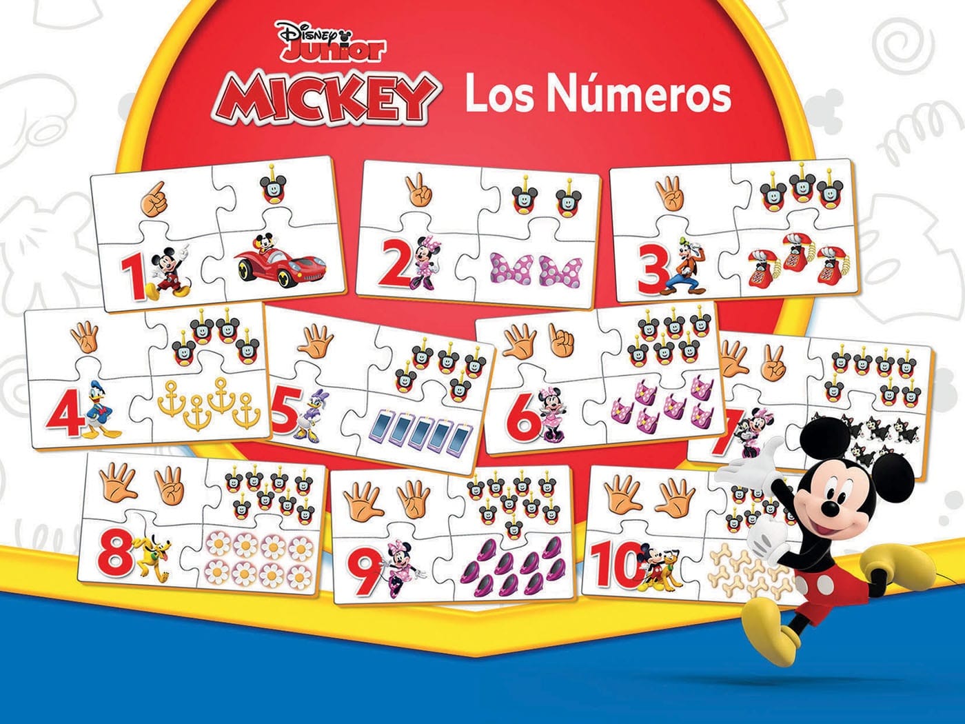 Aprende Los Números con Mickey y Amigos ( Educa 19327 ) imagen c
