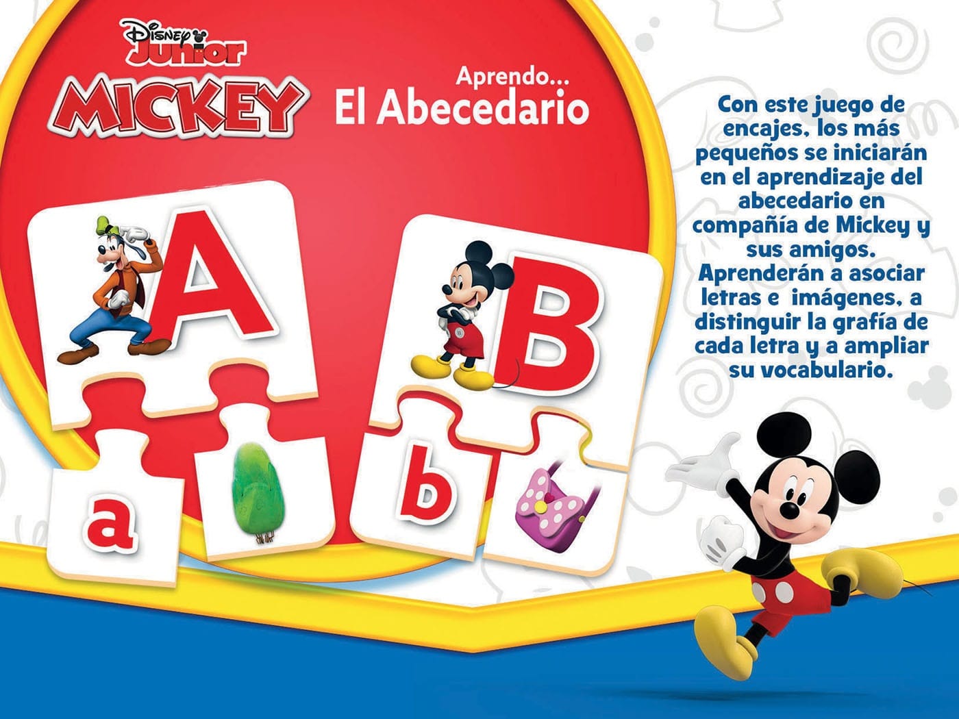 Aprende El Abecedario con Mickey y Amigos ( Educa 19328 ) imagen b
