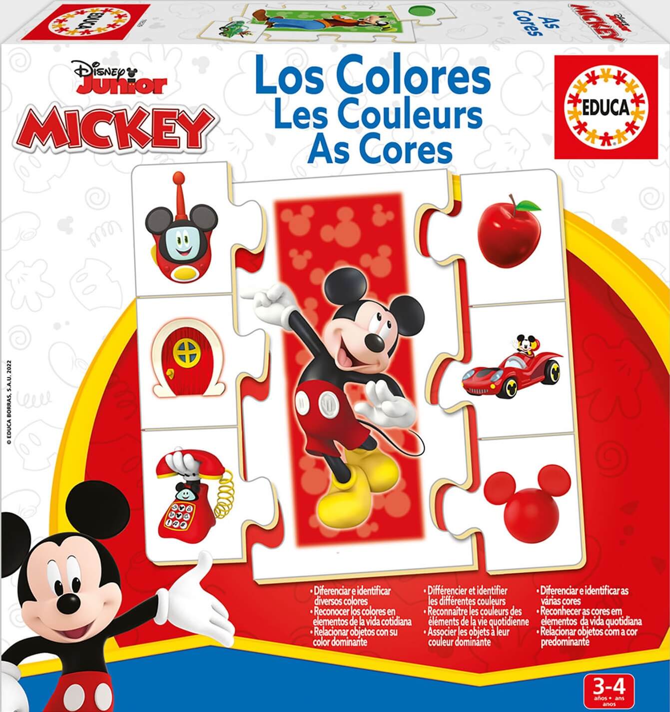 Aprende Los Colores con Mickey y Amigos ( Educa 19329 ) imagen d