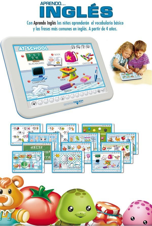 Aprender Ingles Audio Educa Touch Junior Aprendo El Abecedario