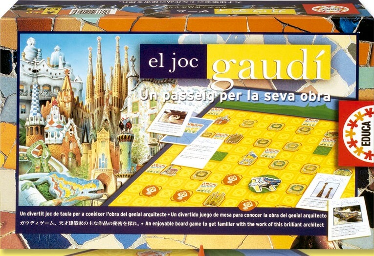 El Juego de Gaudí ( Educa 12096 ) imagen b