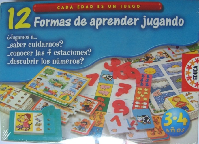 12 Formas de aprender jugando. Estaciones y Números ( Educa 10645 ) imagen a