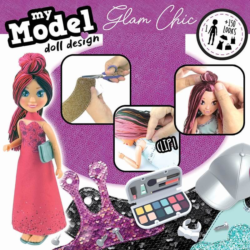 My Model Doll Design Glam ( Educa 18367 ) imagen a