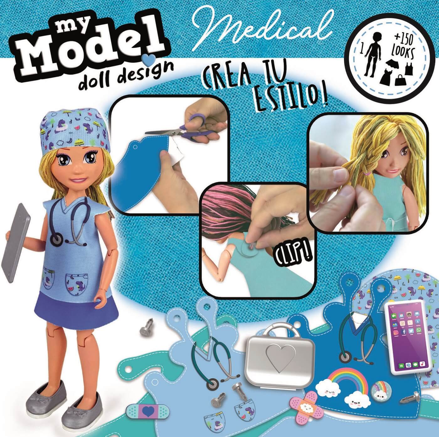 My Model Doll design Medical ( Educa 18949 ) imagen b