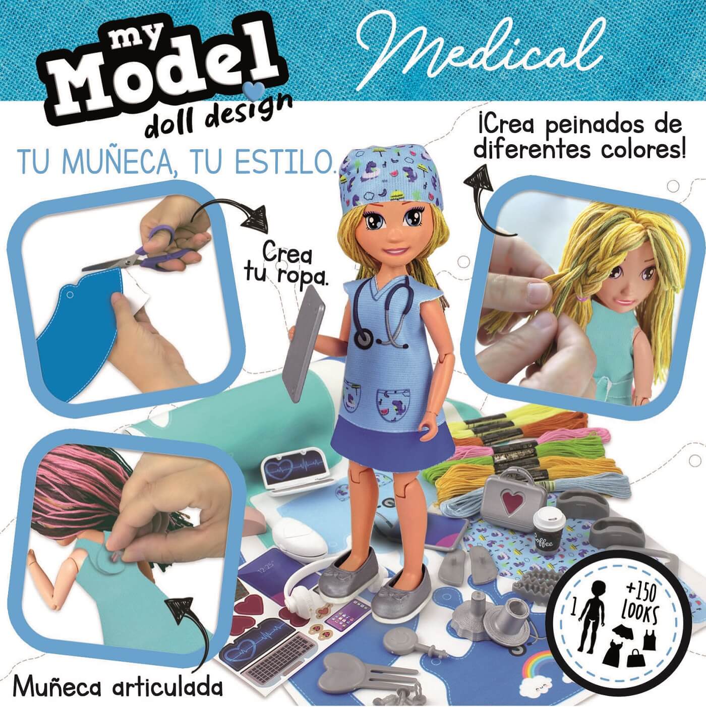 My Model Doll design Medical ( Educa 18949 ) imagen c