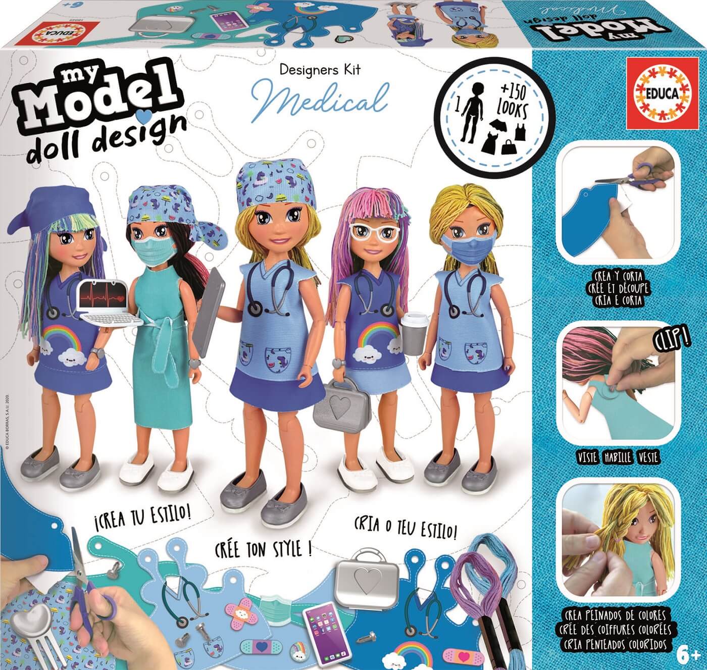 My Model Doll design Medical ( Educa 18949 ) imagen d