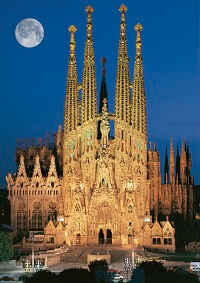 1000 Sagrada Familia, Barcelona
