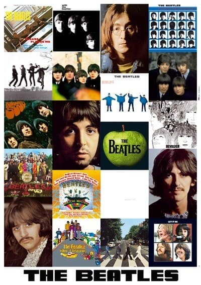 1000 Collage The Beatles