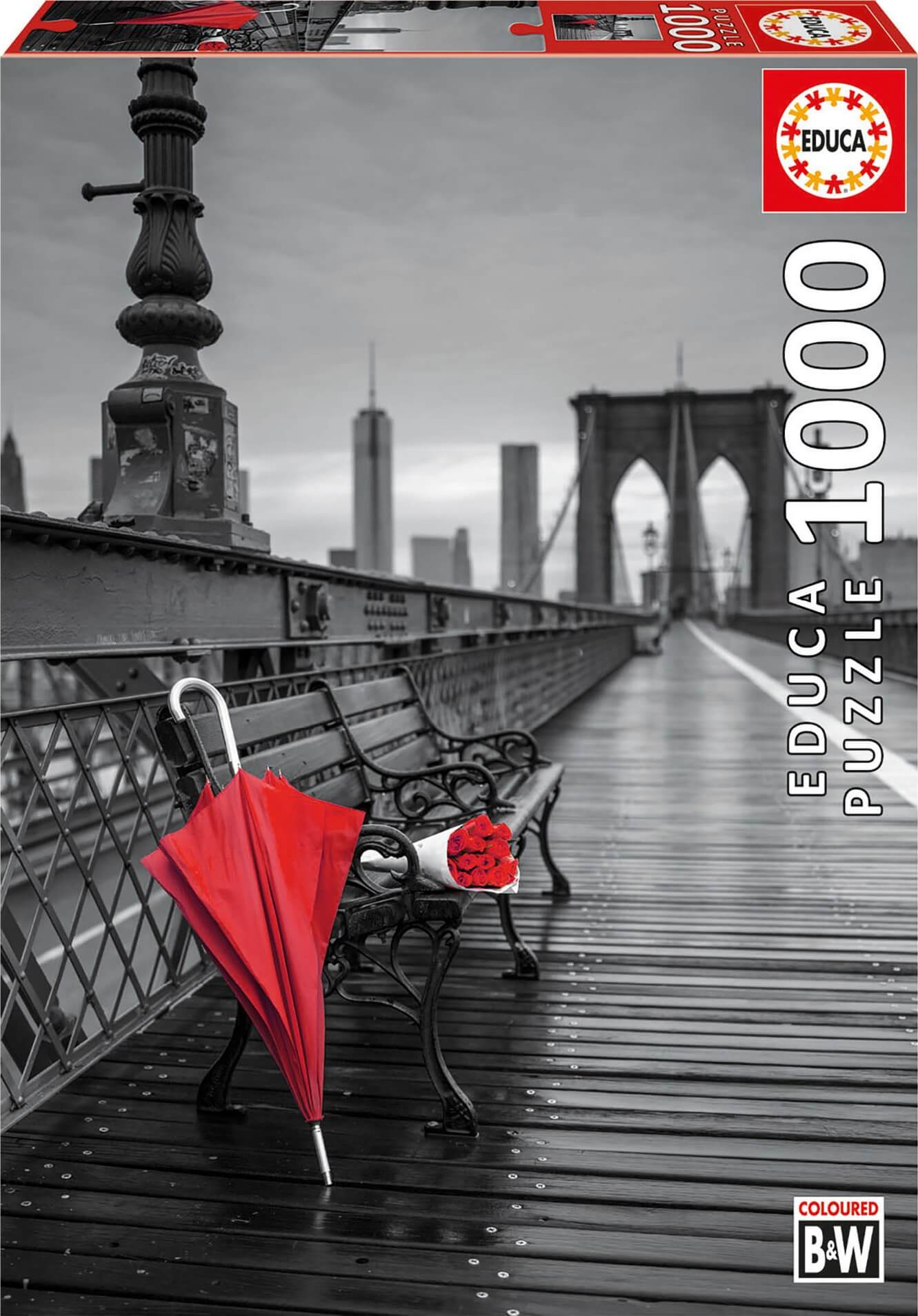 1000 Paraguas Rojo, Puente de Brooklyn