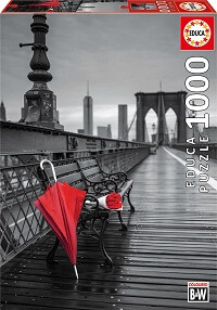 1000 Paraguas Rojo, Puente de Brooklyn