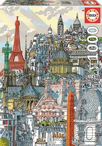 1000 Citypuzzle Paris