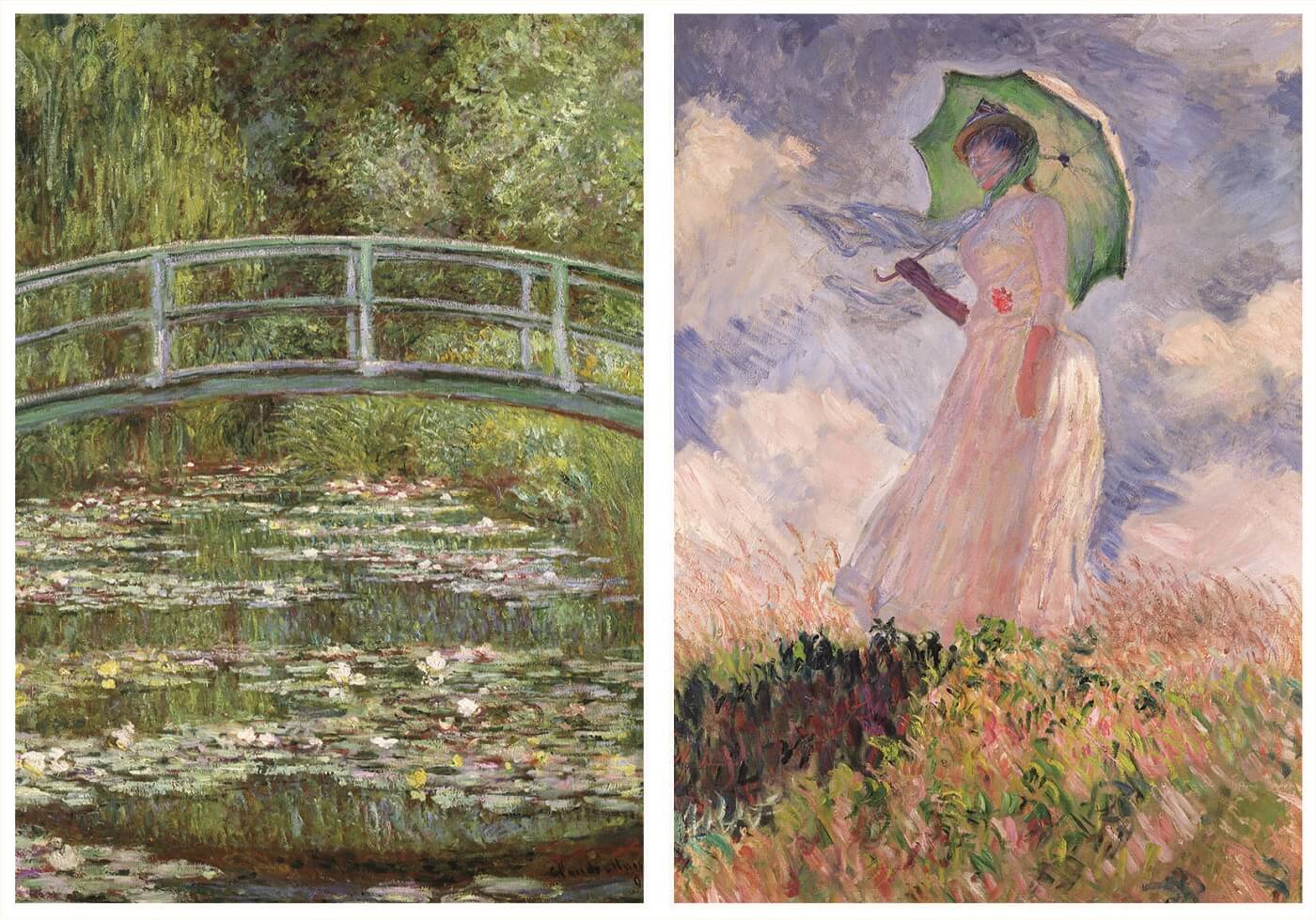 2x1000 Monet Art Collection ( Educa 19270 ) imagen a