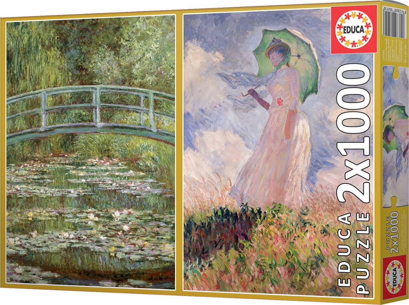 2x1000 Monet Art Collection ( Educa 19270 ) imagen b