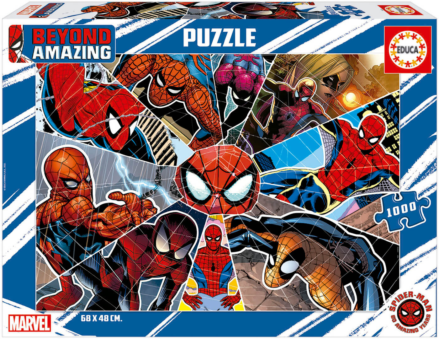 1000 SpiderMan Beyond Amazing Marvel ( Educa 19487 ) imagen d