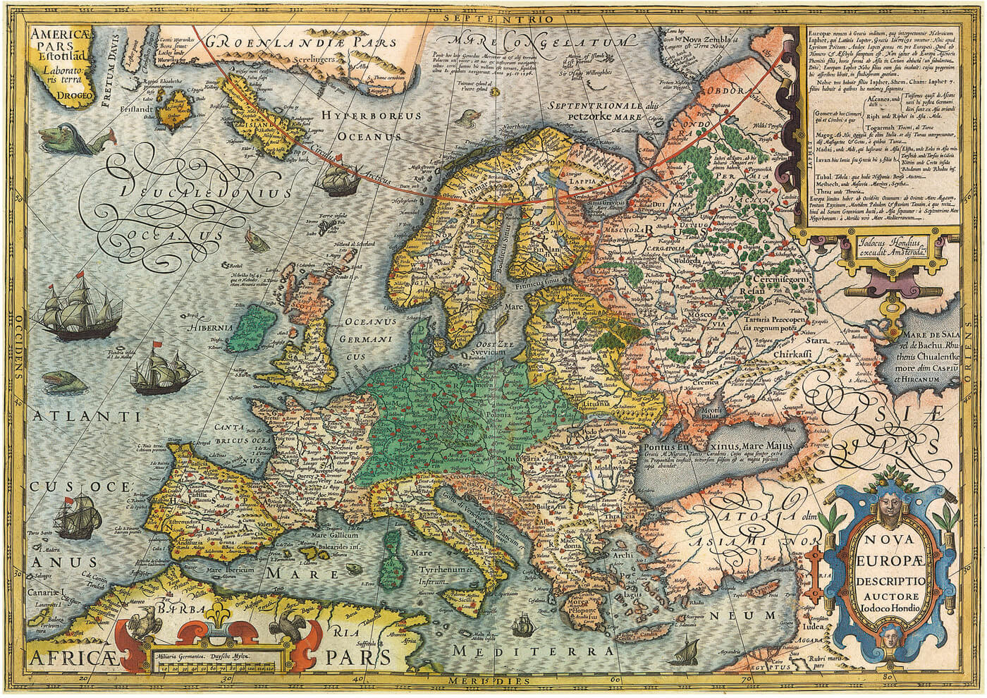 1000 Mapa de Europa ( Educa 19624 ) imagen a