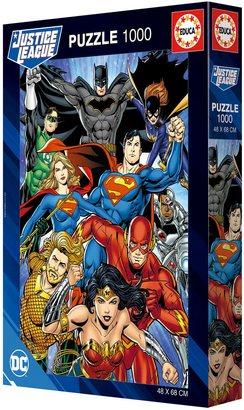 1000 Justice League DC Comics ( Educa 19935 ) imagen a