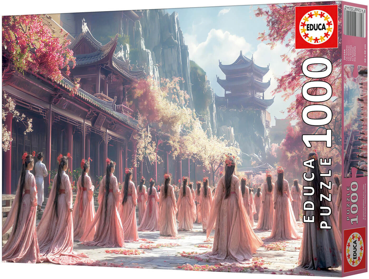 1000 Las Geishas ( Educa 20244 ) imagen b